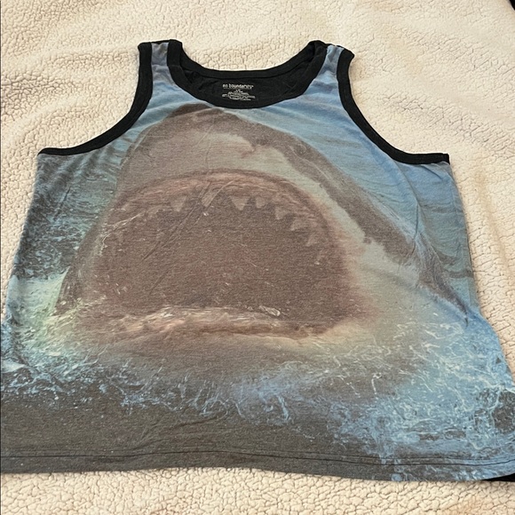 No Boundaries Black Cotton-Blend Tank - Picture 1 of 2